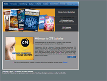 Tablet Screenshot of cpi-industry.com
